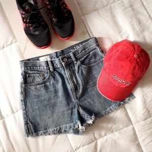 🌀GAP 1969 High Rise🌀Cut-offs Denim Shorts SZ-26
